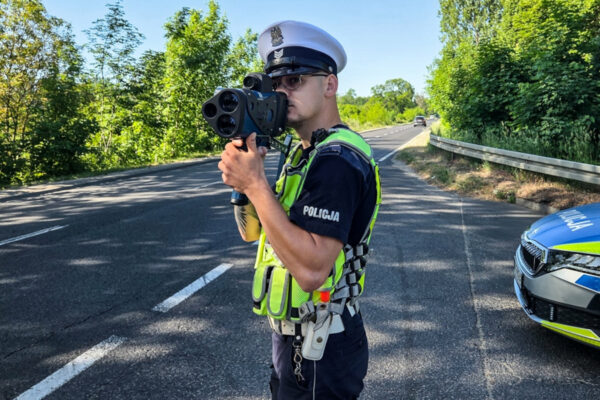 Krajowa Mapa Zagrożeń Bezpieczeństwa - kontrola prędkości Krosno Odrzańskie