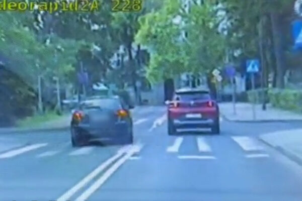 niebezpieczne wyprzedzanie Zielona Góra - stracił prawo jazdy