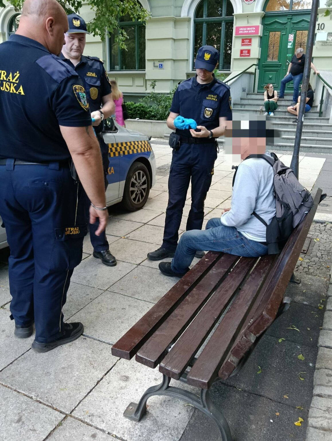 Straż Miejska Zielona G&oacute;ra - deptak Zielona G&oacute;ra