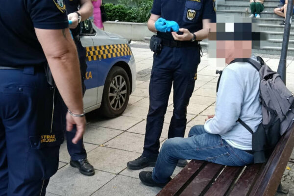 Straż Miejska Zielona Góra - deptak Zielona Góra