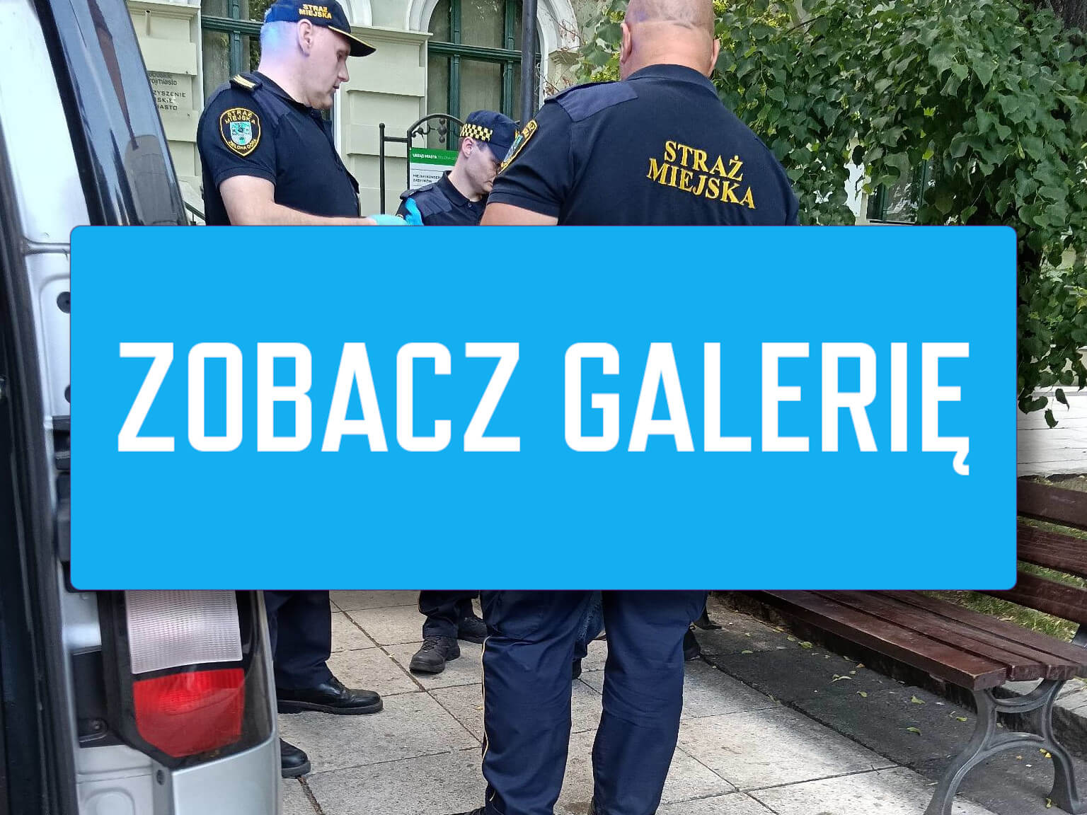 Straż Miejska Zielona Góra - deptak Zielona Góra