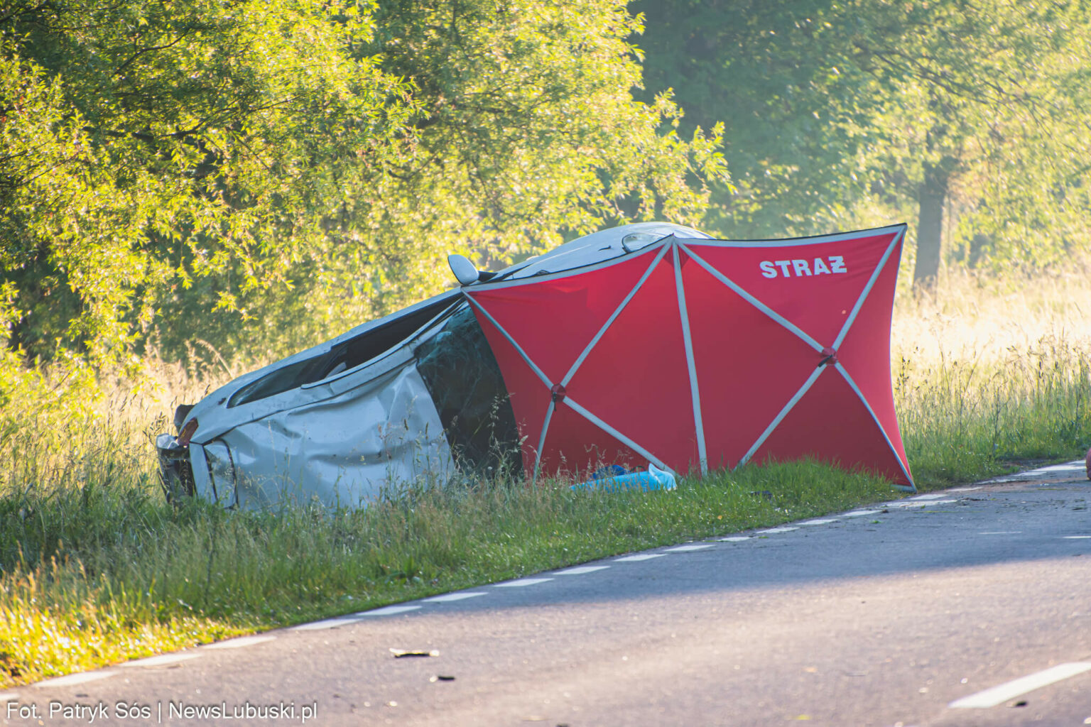 tragiczny wypadek na DK27 - śmiertelny wypadek Świdnica