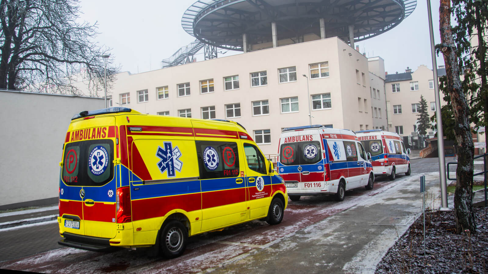 szpital Zielona Góra utrudnienia - zamknięty wyjazd ze szpitala
