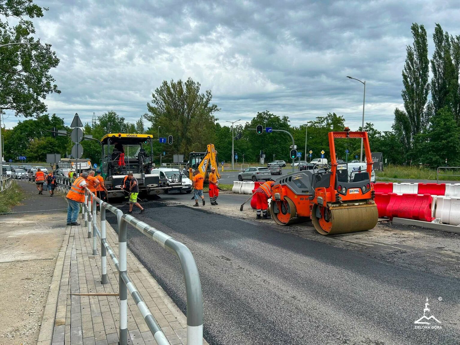 wiadukt Zjednoczenia Zielona G&oacute;ra - otwarcie wiaduktu