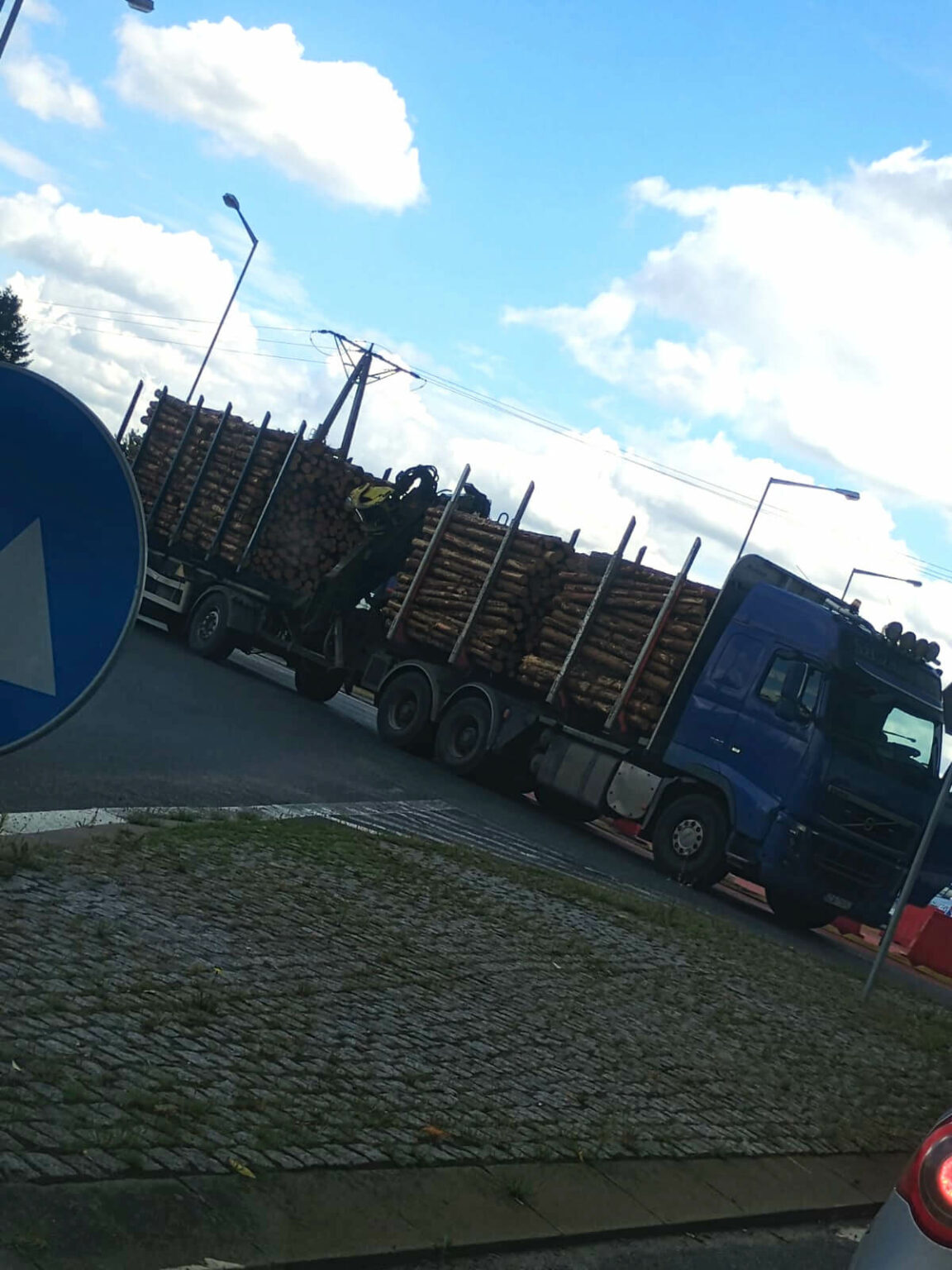 wypadek Żary - DK12 Żary