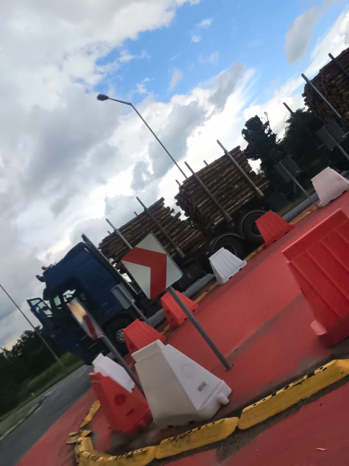 wypadek Żary - DK12 Żary