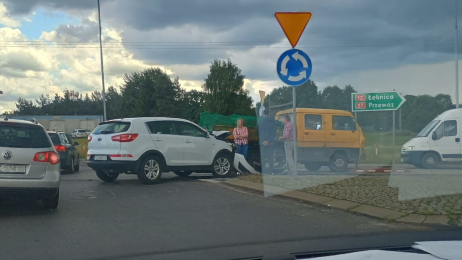 wypadek Żary - DK12 Żary