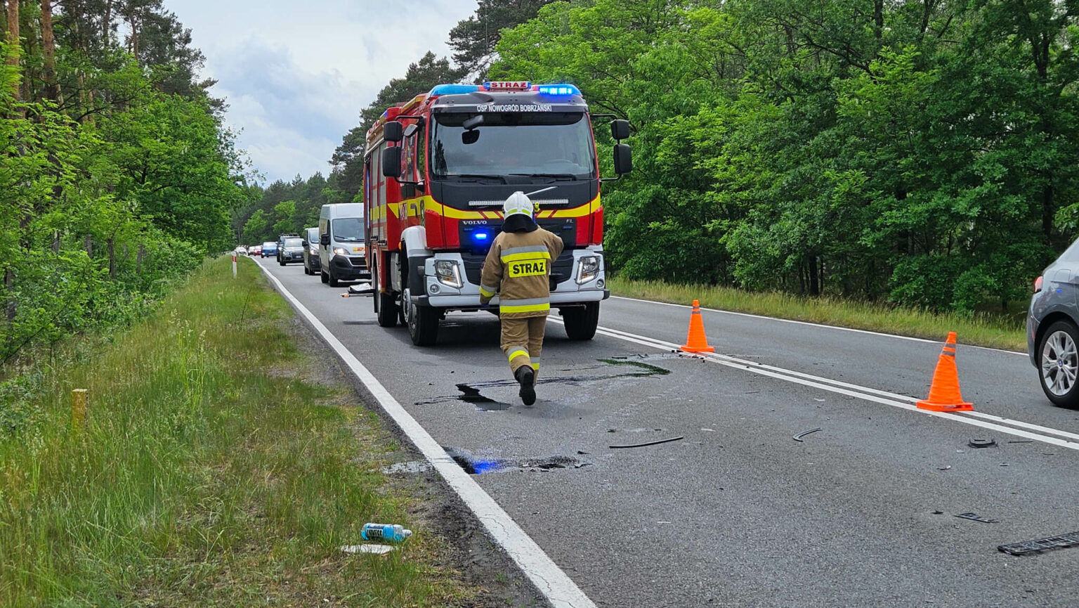 Wypadek na DK27 - Wypadek Nowogr&oacute;d Bobrzański