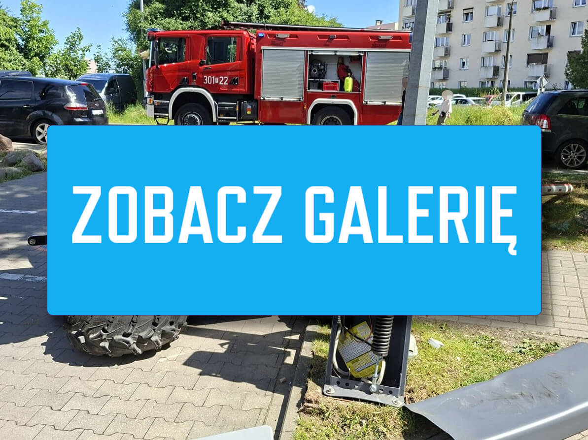 wypadek quada Gorzów - ranna kobieta