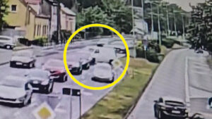 Wypadek w Zielonej Górze. Nagranie pokazuje, jak doszło do zderzenia